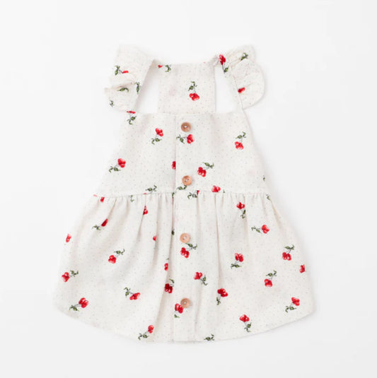 Cherry Frill Dress
