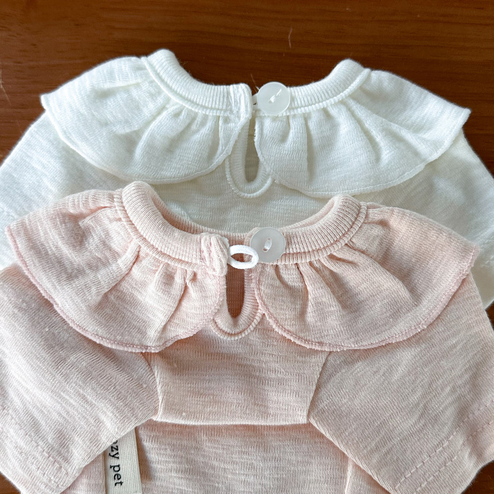 Frill Collar T-Shirt