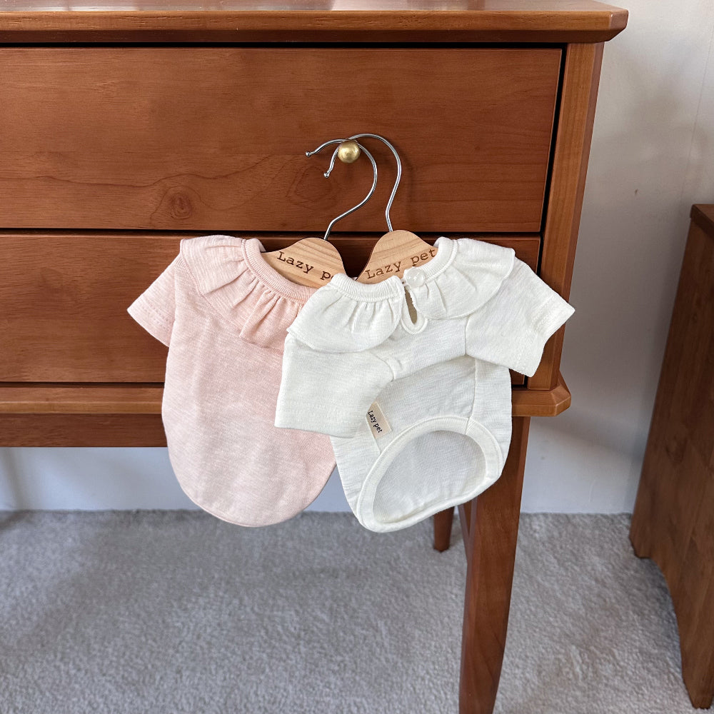 Frill Collar T-Shirt