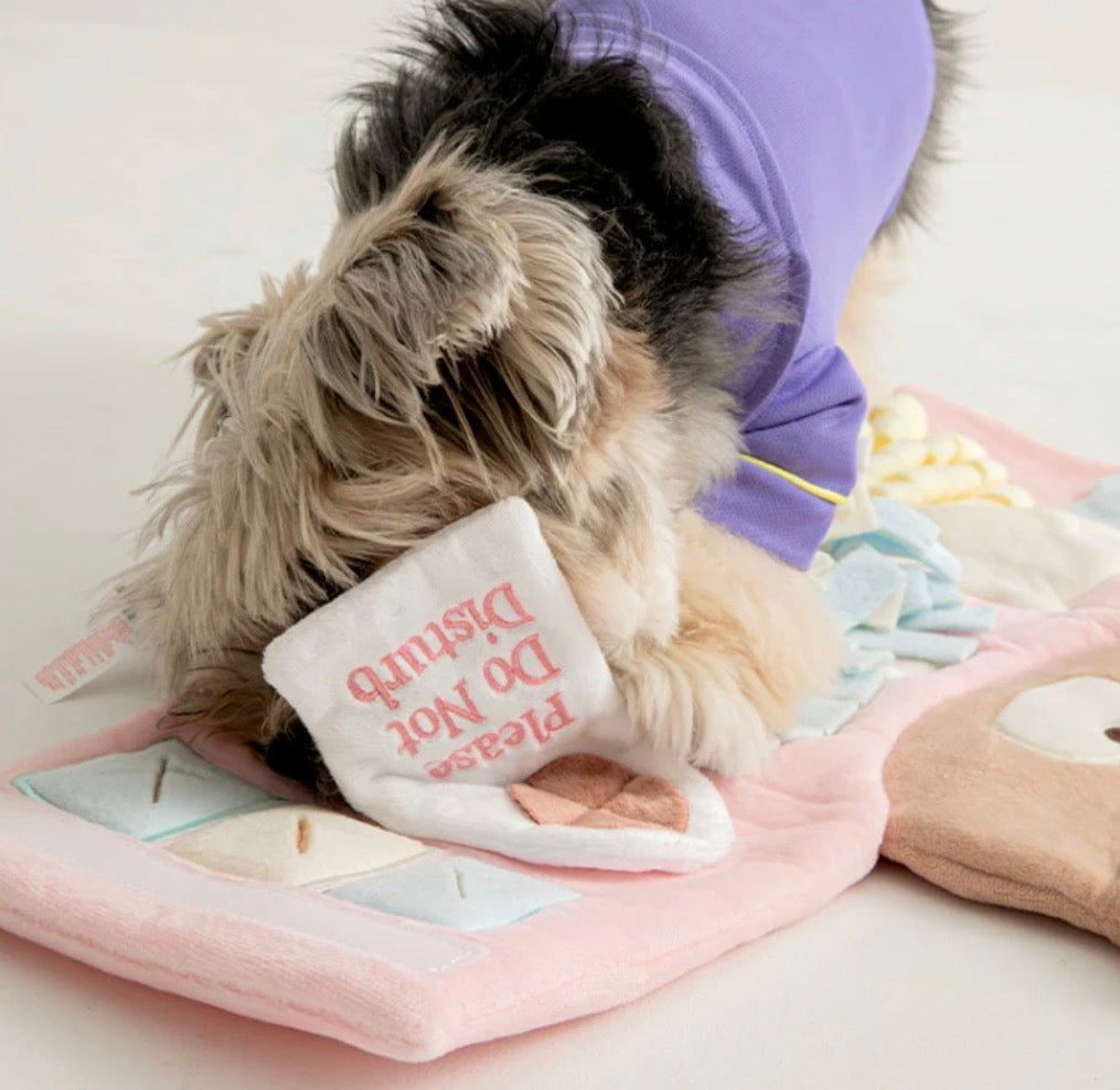 Bell Boy Bear Nosework Mat