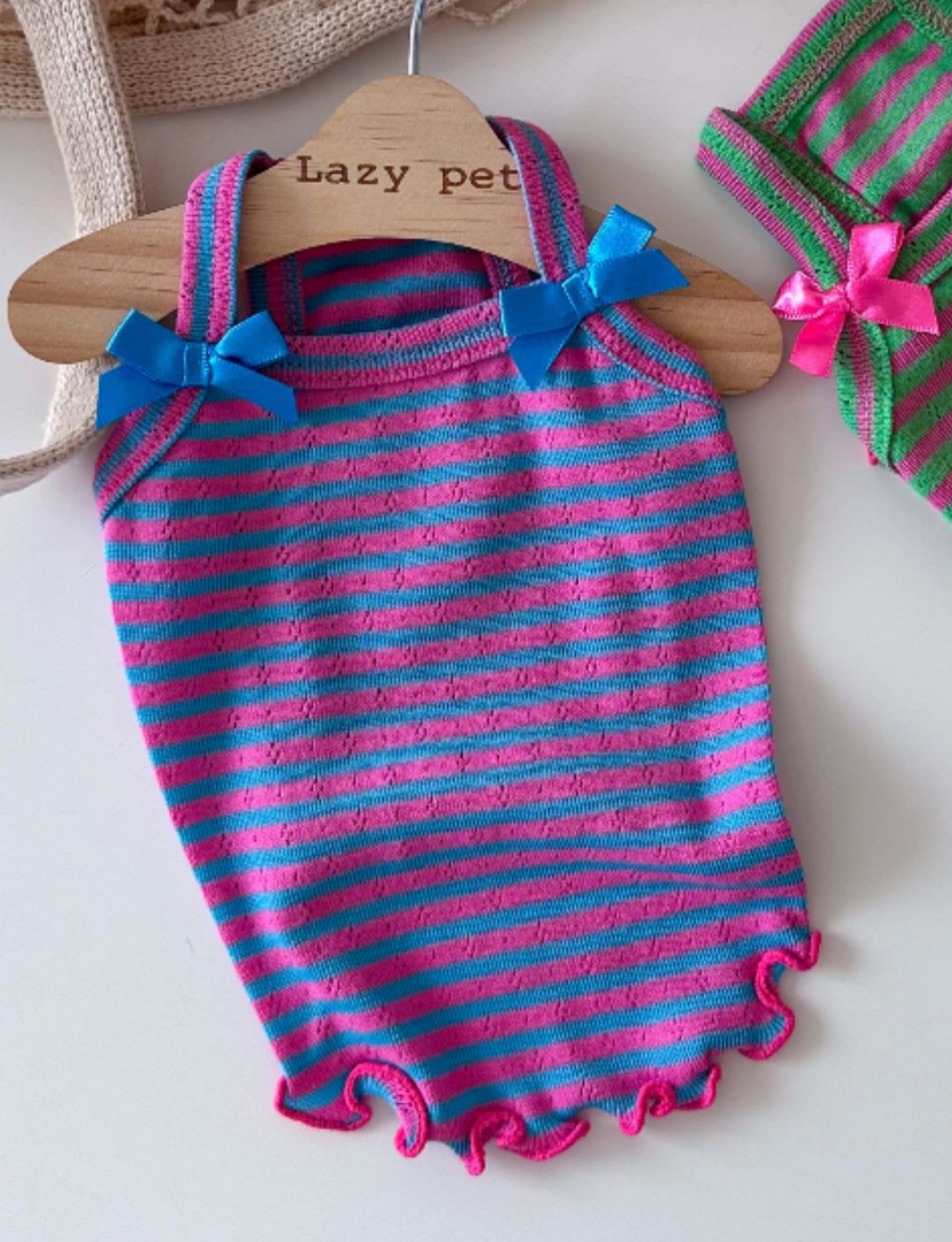 Striped Ribbon Tank