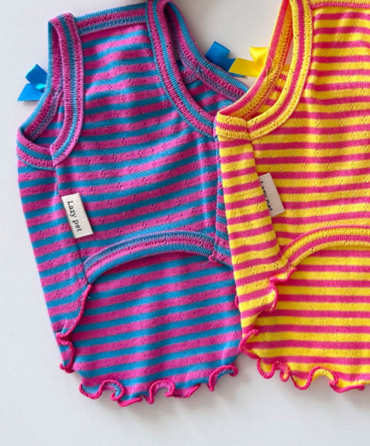 Striped Ribbon Tank