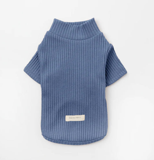 Cozy Ribbed Neck Tee