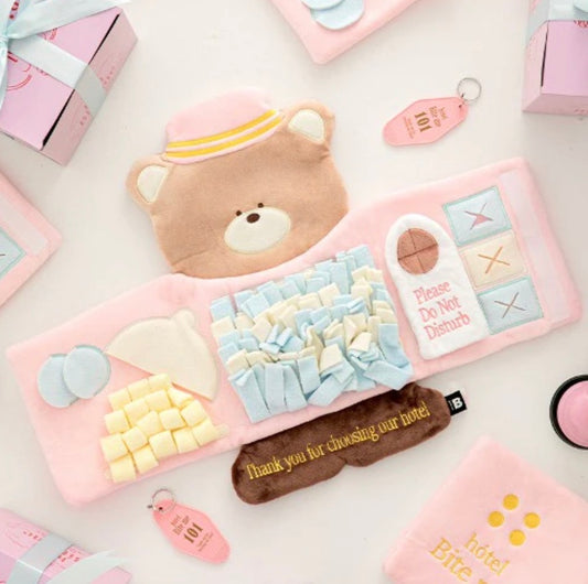 Bell Boy Bear Nosework Mat