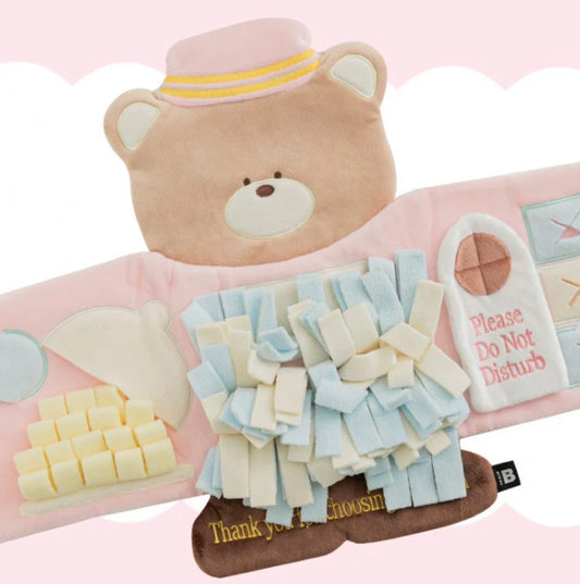 Bell Boy Bear Nosework Mat