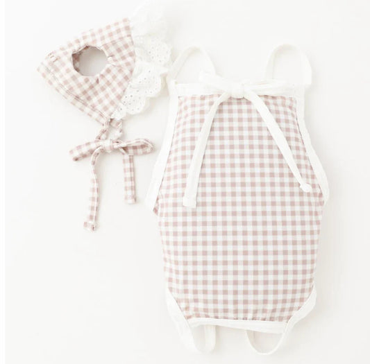 Custom Order for Sal- Gingham Check Swim